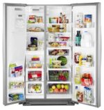 36-inch Wide Side-by-Side Refrigerator - 28 cu. ft. - Image 2