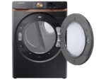 7.5 cu. ft. Smart Gas Dryer with Steam Sanitize+ and Sensor Dry in Brushed Black - Image 4