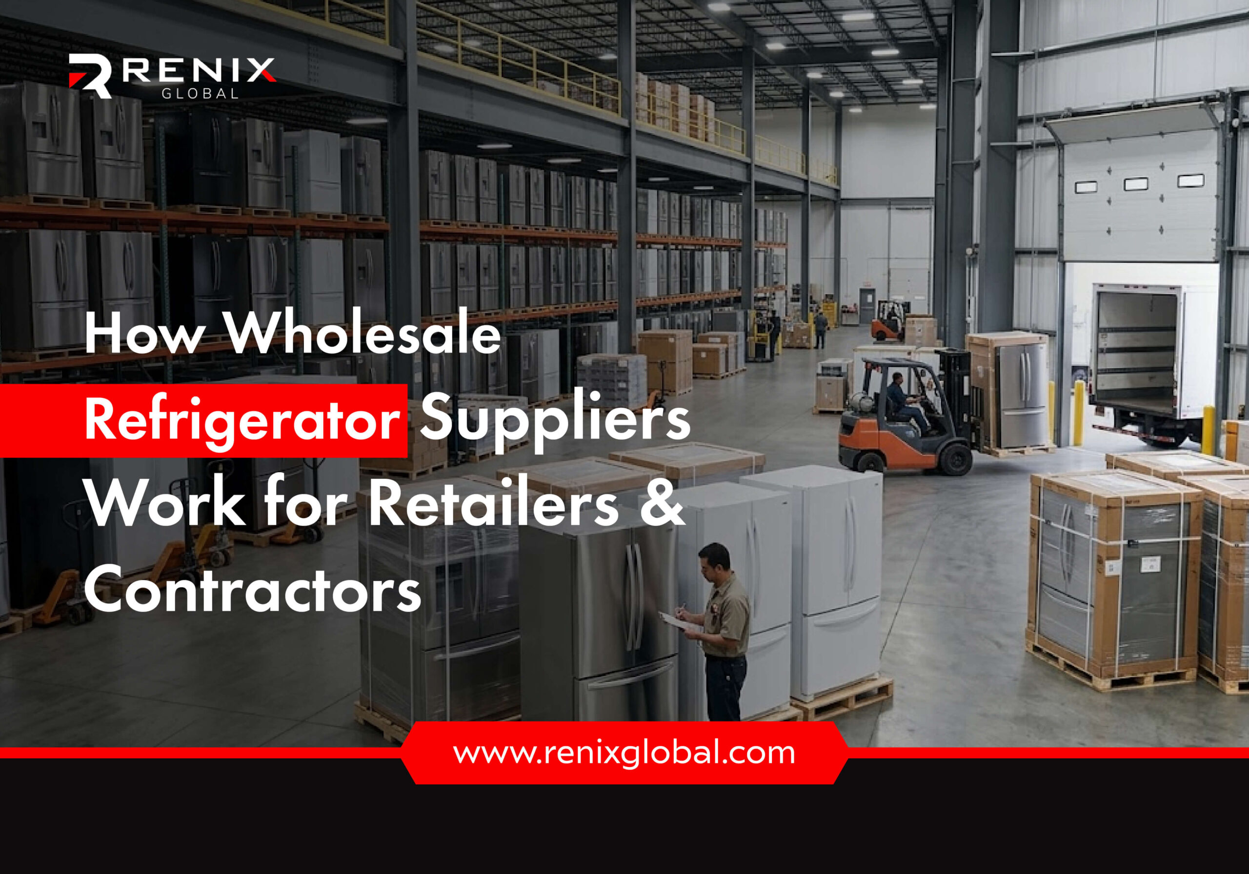 How Wholesale Refrigerator Suppliers Work for Retailers & Contractors